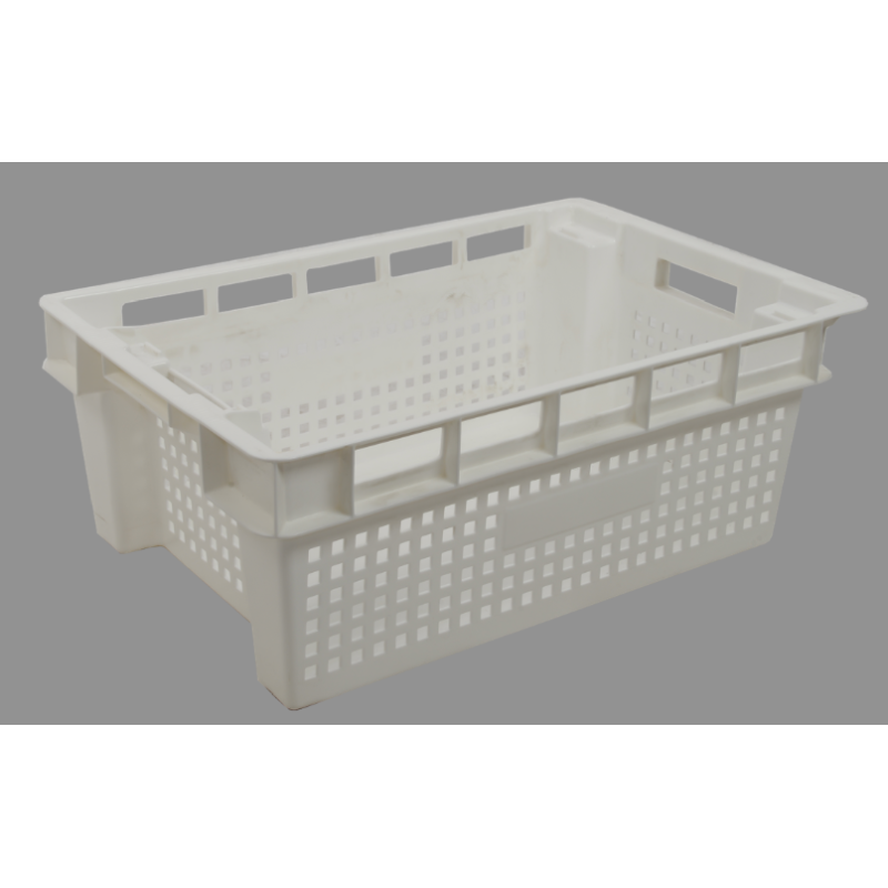 Bac m90h22 cote ajoures-fond plein-bords rainures