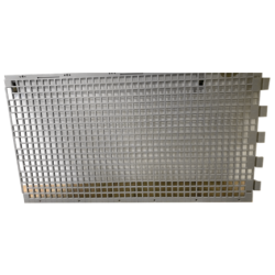Caillebotis Economical gris la plaque