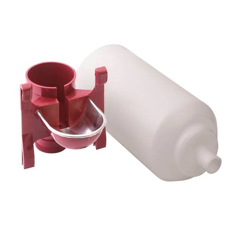 ABREUVOIR MIXTE AVEC BOUTEILLE 2L