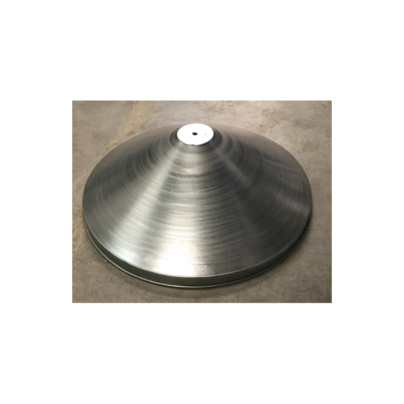 Couvercle en galva pour mangeoire 70 kg