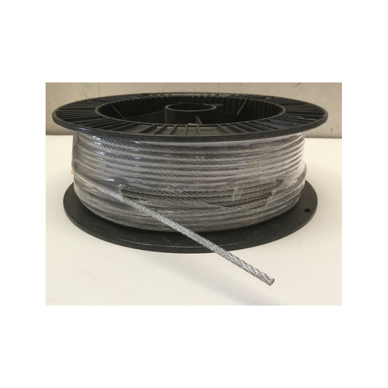 CÂBLE DIAM 5 - 7X19 GALVA - LE ML