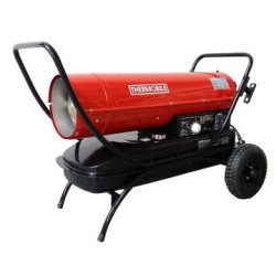 GÉNÉRATEUR À AIR CHAUD MOBILE AU FIOUL À COMBUSTION DIRECTE TCA35 - 35KW - 917M3/H