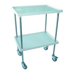 TABLE 2 PLATEAUX AVEC ROUES