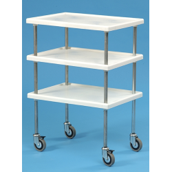 TABLE 2 PLATEAUX AVEC ROUES