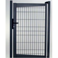 PORTILLON ISIS GRILLAGE VERT OU GRIS HT1,25M, PASSAGE 1M