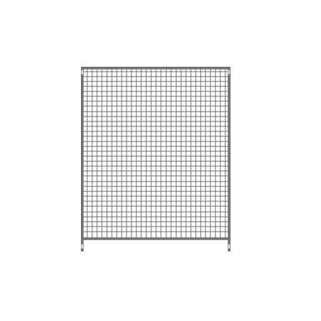 PANNEAU DE CHENIL, GRILLE À MAILLES SOUDÉES BASIC 1MXHT1,50M