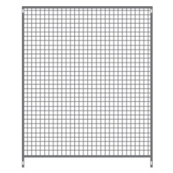 PANNEAU DE CHENIL, GRILLE À MAILLES SOUDÉES BASIC 1MXHT1,50M