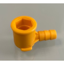 Adaptateur coude hexagonale